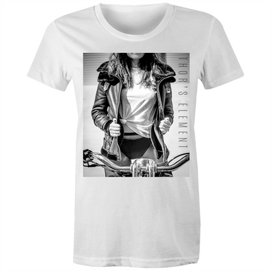 Women's Slim Tee - Bad to the Bone