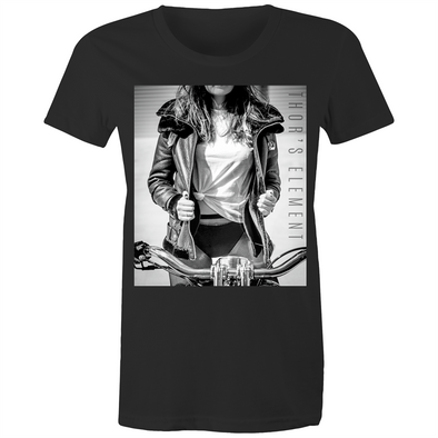 Women's Crew Tee - Bad to the Bone